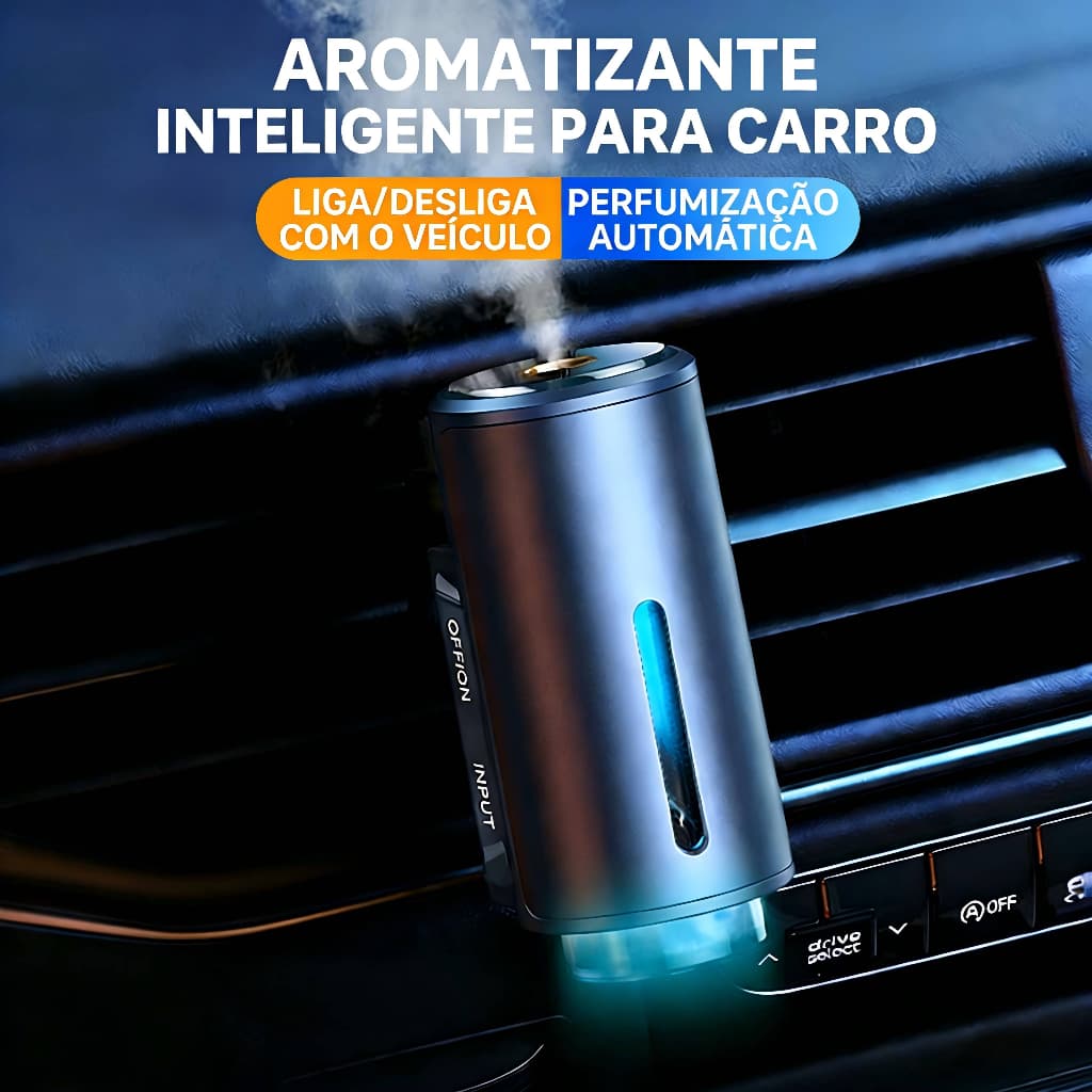 Kit Difusor De Aroma De Carro Automotivo Fragrâncias
