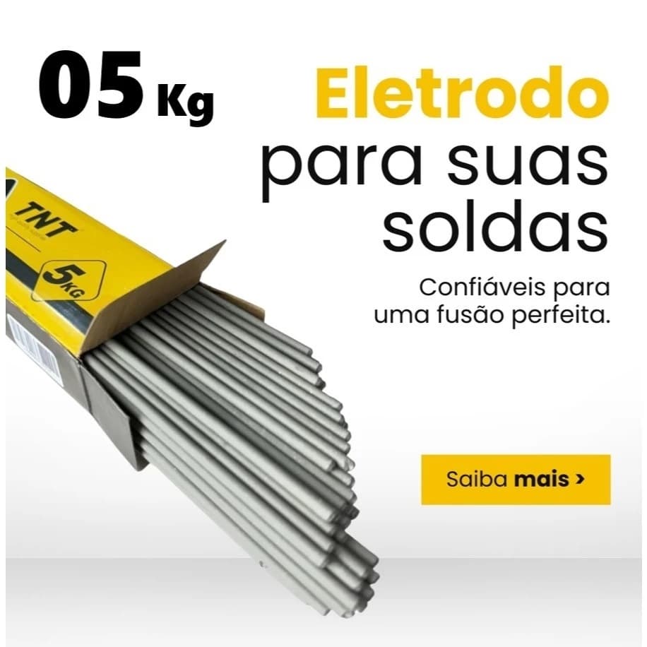 Eletrodo Solda Elétrica 6013 2,5mm Caixa c/05kg