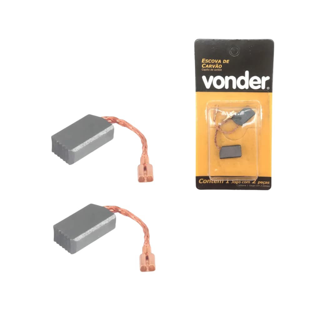 Carvão Para Esmerilhadeira Vonder Eav650 127/220