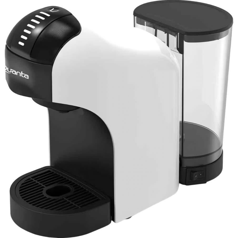 Cafeteira Branca Expresso Capuccino Elétrica Multi Cápsulas 3 em 1 Dolce Gusto e Nespresso QTCMC +NF-e50 Caixa