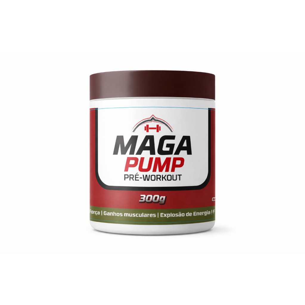 Suplemento Pré Treino Maga Pump Pré-Workout Super Concentrado 300G