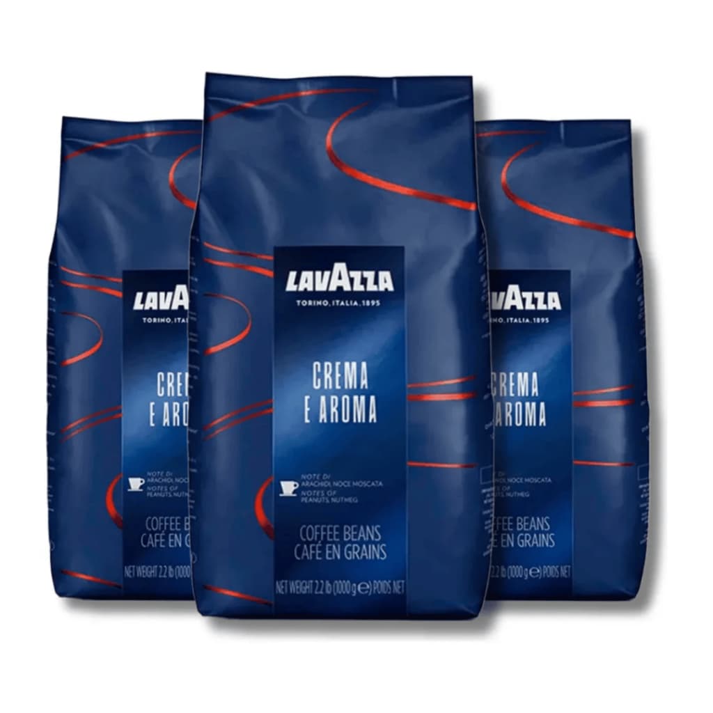 Kit 3 Cafe Em Grao Italiano Classico Lavazza Crema Aroma