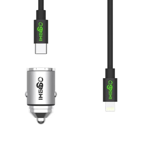 Carregador Veicular Imenso 45W Fast Turbo 3.0 Slim