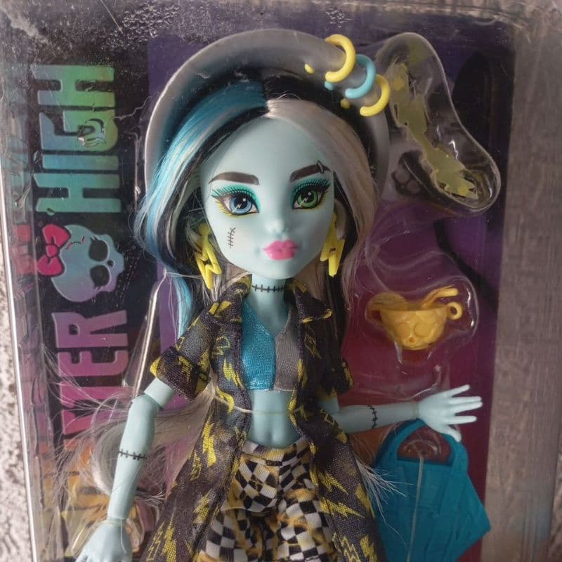 Monster High Scare Adise Sland Franke Stein Mattel Original