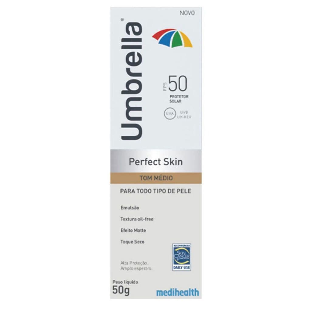 PROTETOR SOLAR FACIAL UMBRELLA PERFECT SKIN