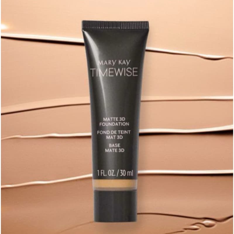 Base liquida timewise 3D Mary Kay acabamento Matte