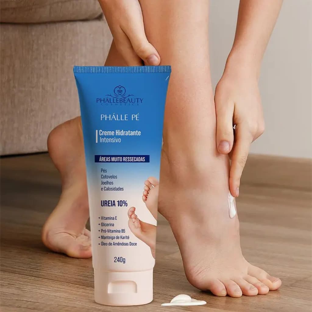 Pé Creme Hidratante Intensivo Contra Calosidades, Pés cuidados e Macios- 240g