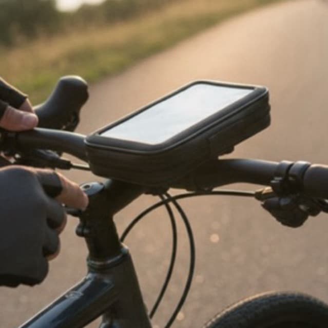 Suporte Celular para Moto e Bicicleta à Prova D’água Capa transparente – It-Blue 6.6 pol - Acessórios Moto Bicicletas