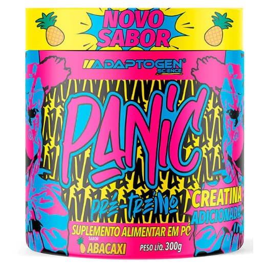 Pré-Treino Panic Pre Workout 300g Adaptogen Science