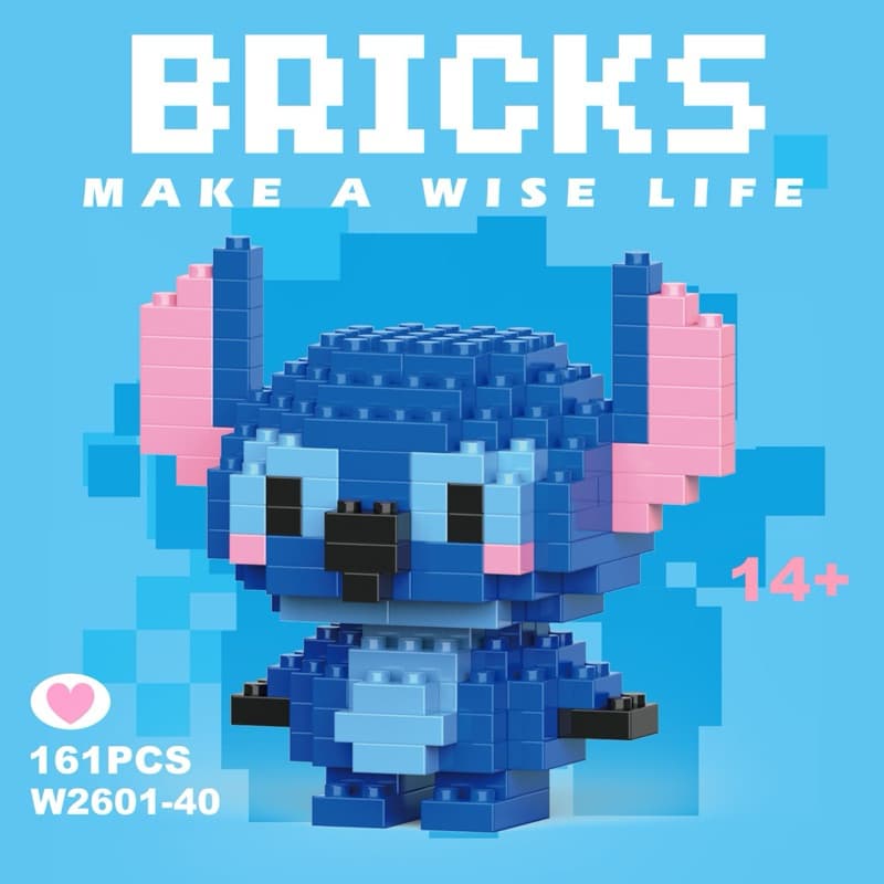 Bricks Lego Stitch montar