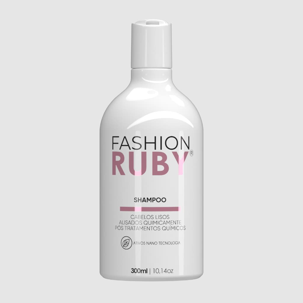 Shampoo Pós Progressiva Fashion Ruby Linha Gold 300ml