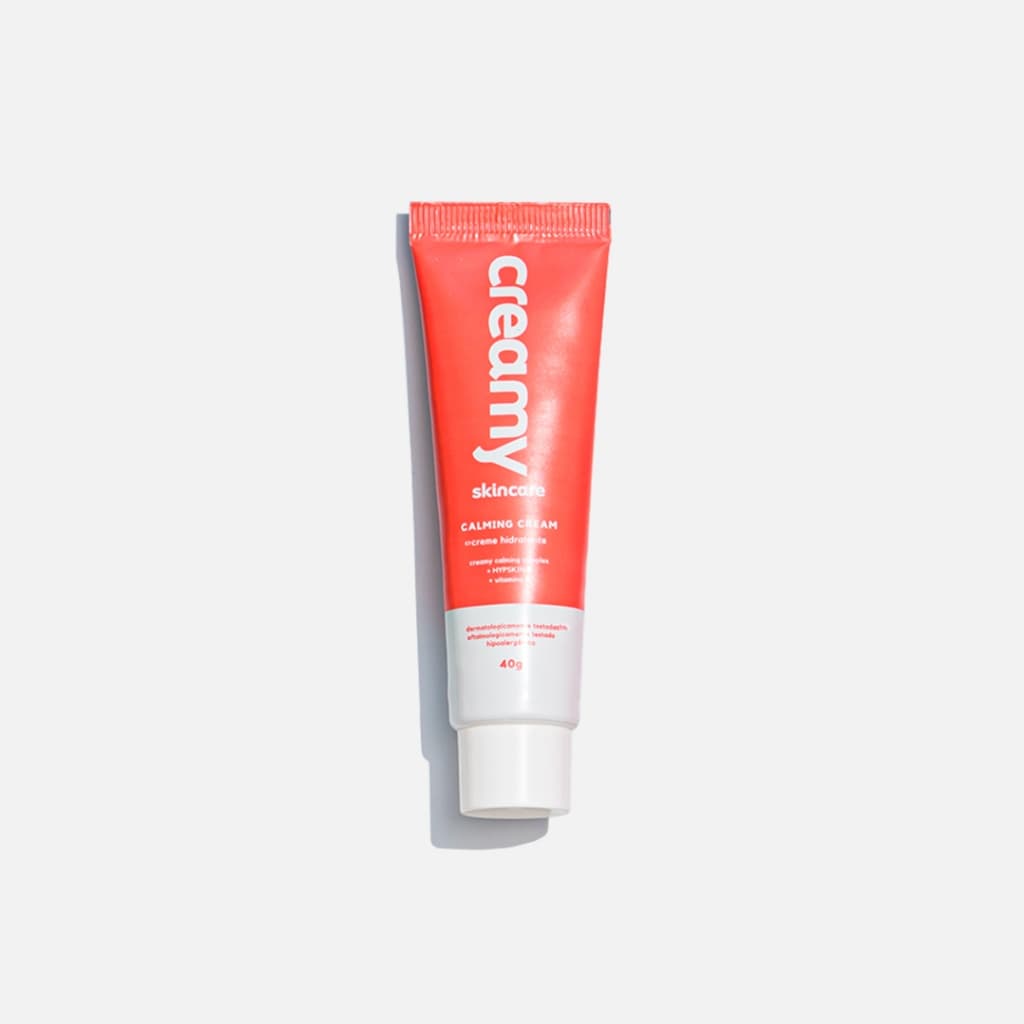 Creamy skincare calming cream hidratante calmante 40g
