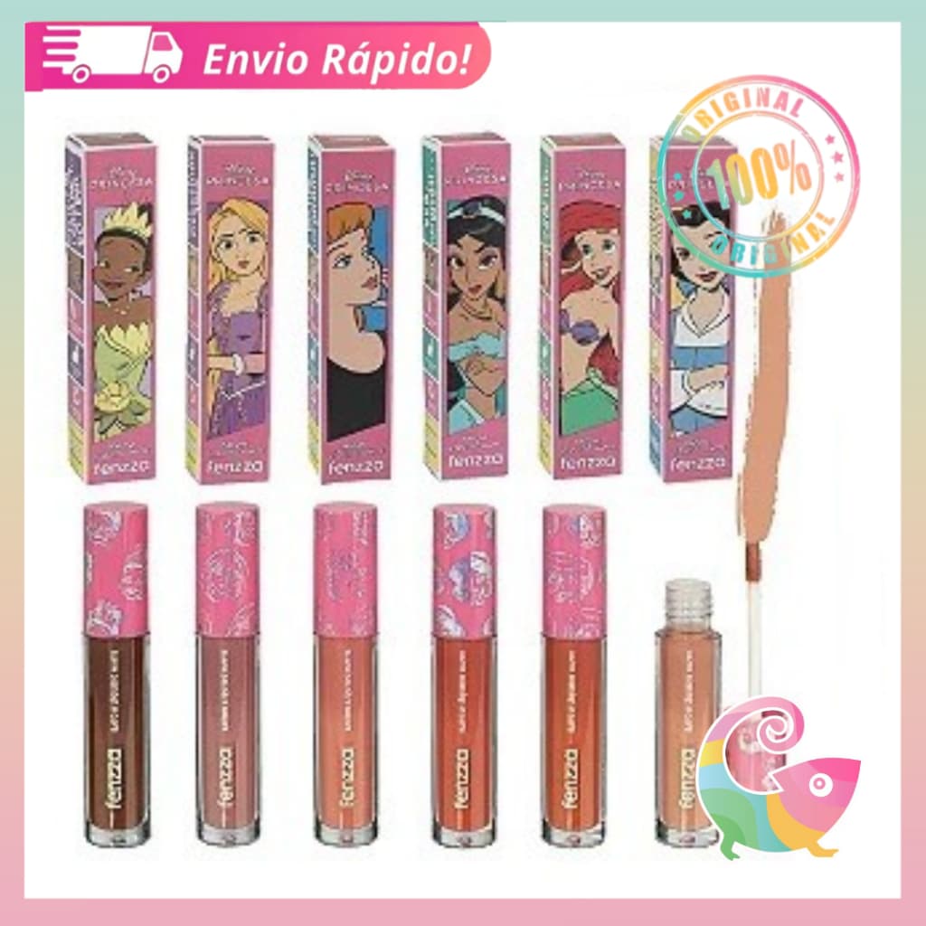 Batom Líquido Matte Fenzza Princesa DIS108