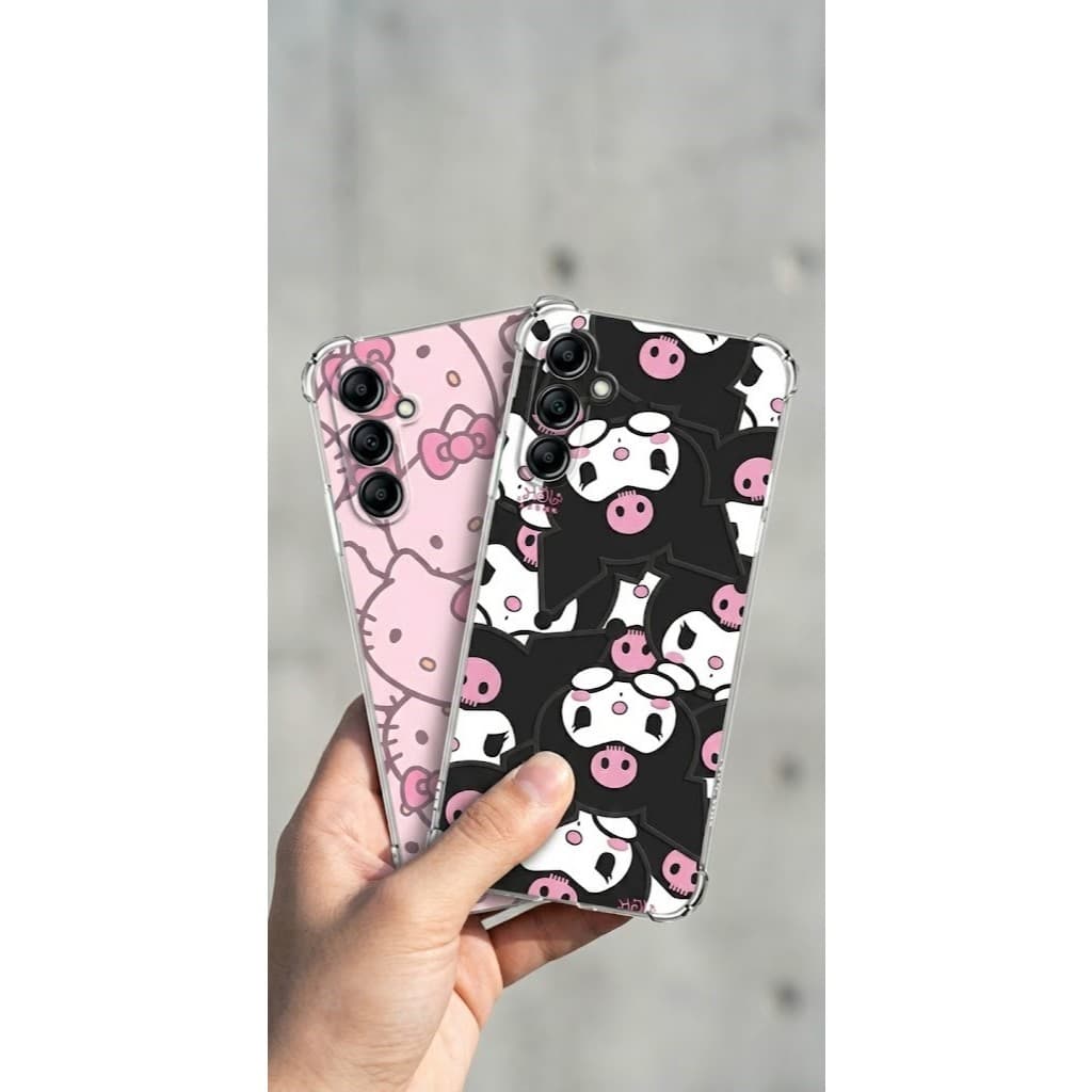 Capinhas Hello Kitty Capas TPU Celular Samsung Galaxy A14 A24 A34 A54 Capinhas Hello Kitty Kuromi