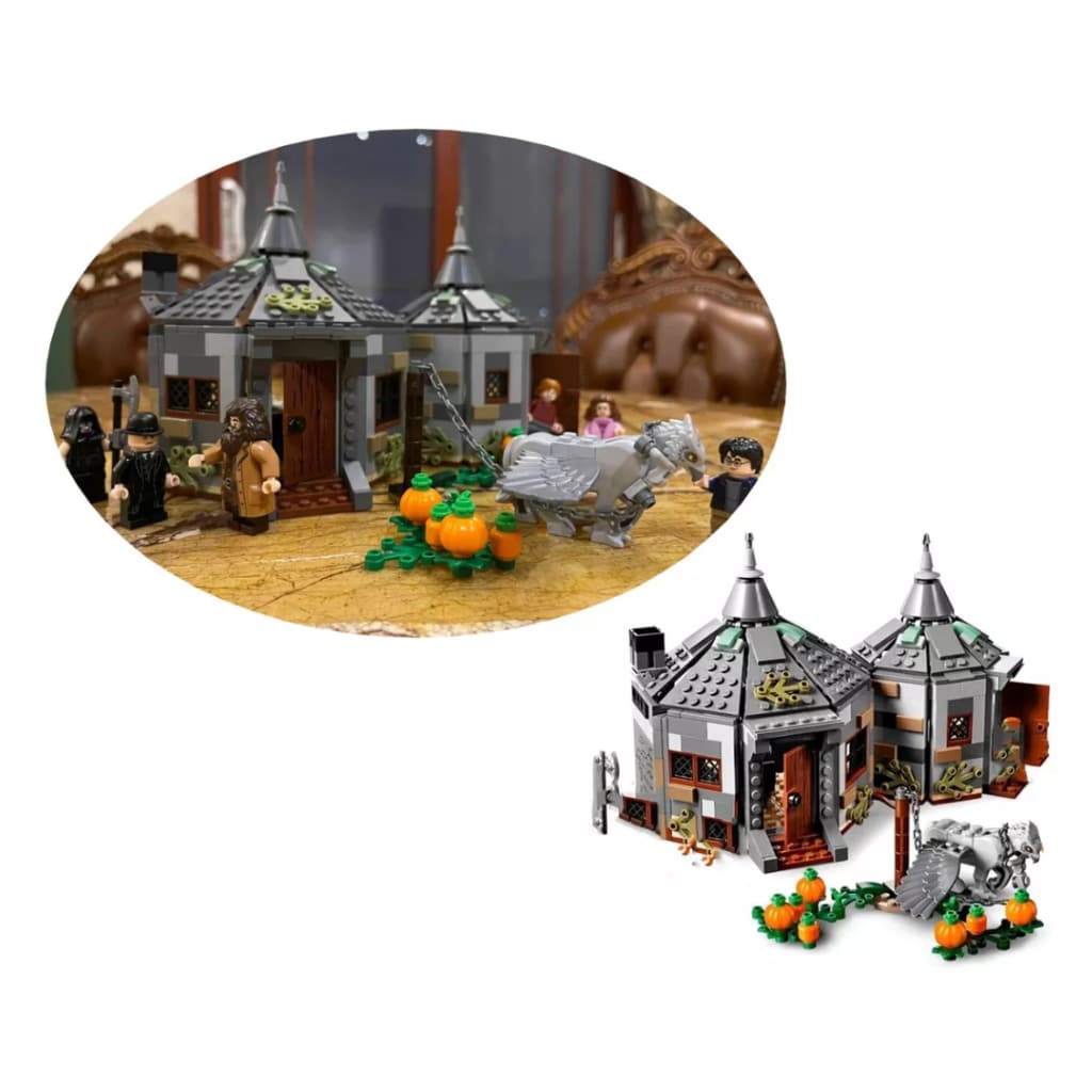 Blocos De Montar Cabana Do Hagrid Harry Potter( Não É Lego)