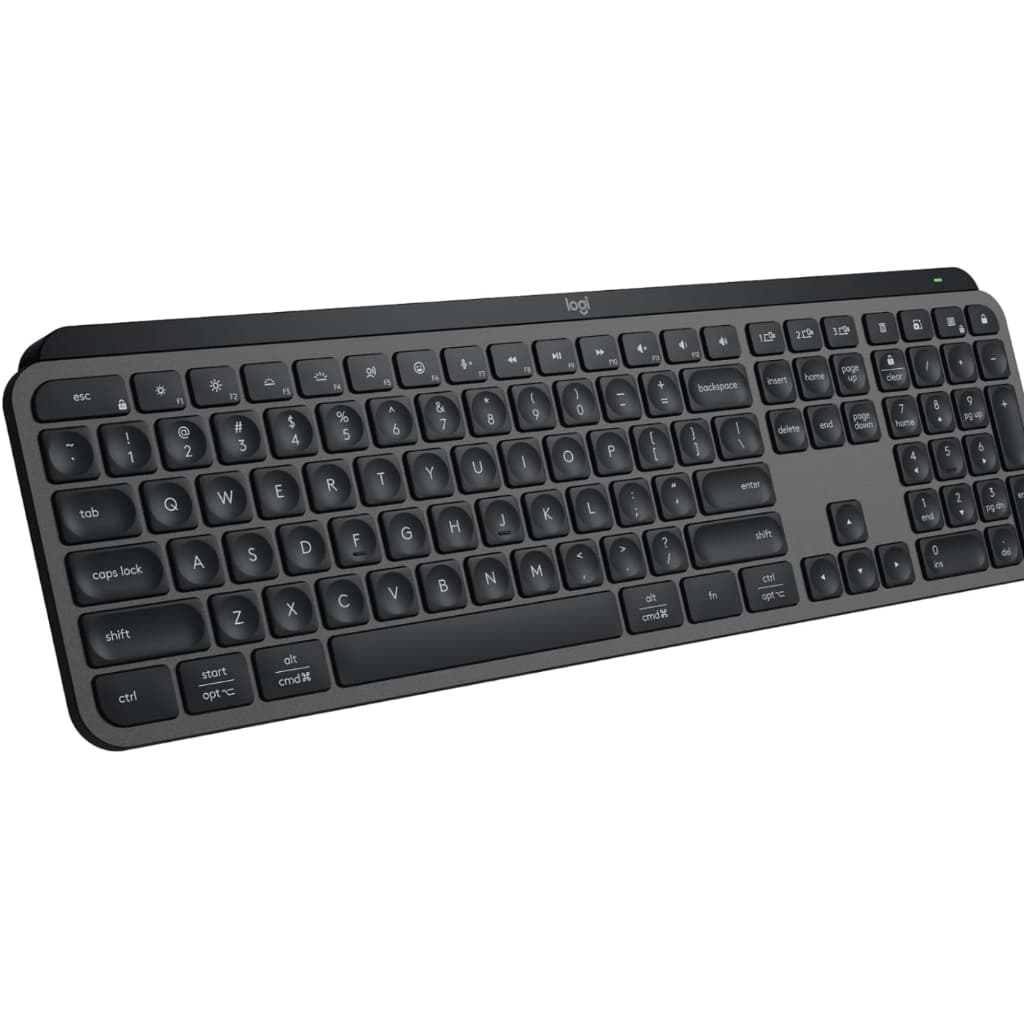 Teclado Sem Fio Mx Keys S Grafite Logitech Idioma InglêsTeclado Sem Fio Mx Keys S Grafite Logitech Idioma Inglês