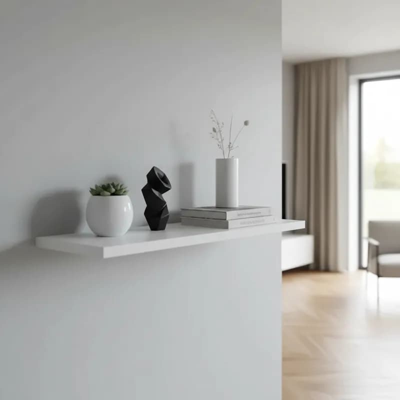 Prateleira Mdf Suporte Resistente Quarto Sala Banheiro Cozinha Parede Decoração Escritório, Rack - Envio imediato