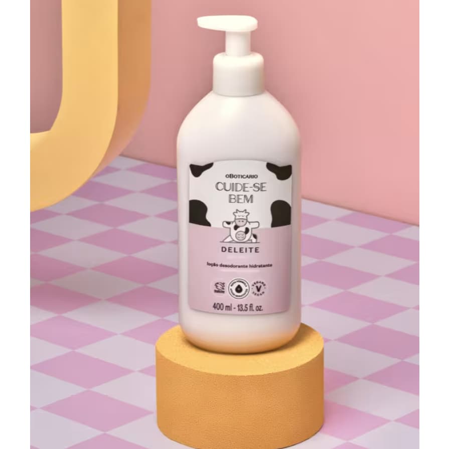 Loção Desodorante Hidratante Corporal Cuide-se Bem Deleite 400ml