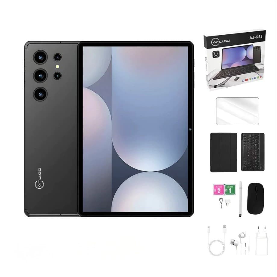 Tablet 10.1” 5G Octa-Core MTK6755 | 6GB RAM + 128GB ROM | Câmera 32MP | Android | Tela IN-CELL