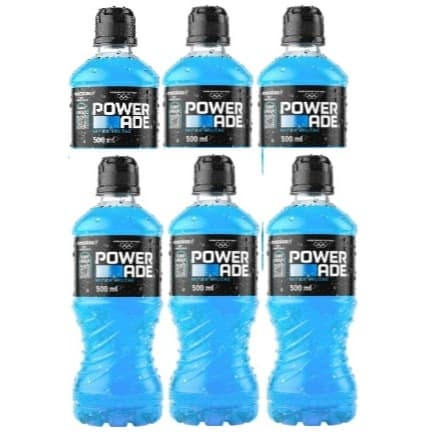 Powerade Mountain Blast 500ml - 6 Unidades