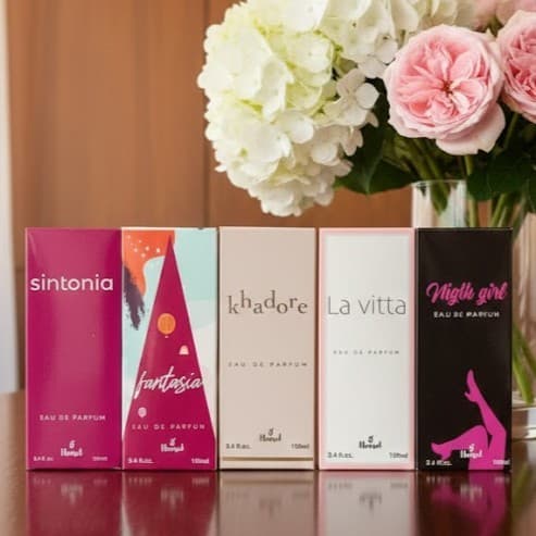 KIT COM 05 PERFUMES FEMININO - 100 ML CADA