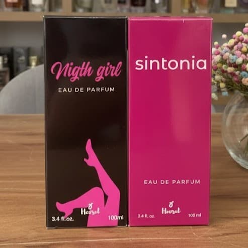 Kit  02 PERFUMES FEMININO de 100ml CADA, TOTAL 200ml. INSPIRADOS EAU PARFUM |ENVIO IMEDIATO