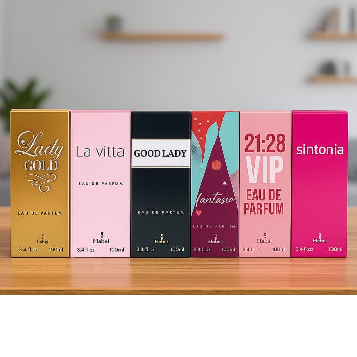 KIT COM 06 PERFUMES FEMININO 100ML CADA - INSPIRAÇÃO EM IMPORTADOS