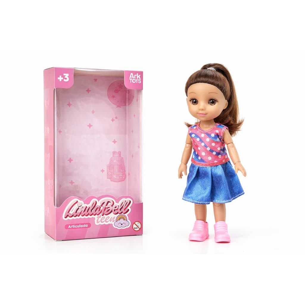 Boneca Linda Teens Articulada 17cm Brinquedo Menina Fashion Jovem Presente Infantil