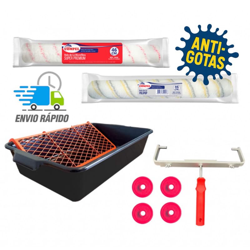 Kit de Pintura Completo em 2 Formatos (Grande e Extra Grande)