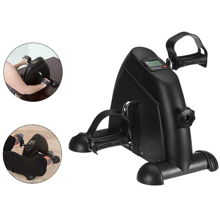 NOVO Mini Bicicleta Ergométrica Digital Pedal Exercitador para Uso Doméstico e Reabilitação