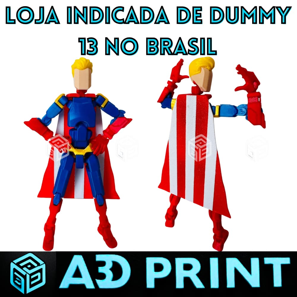 Capitão Pátria Homelander The Boys - Dummy 13 Totalmente Articulado Boneco Edição Limitada