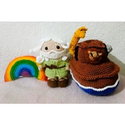 Kit Arca de Noé amigurumi em croche (pronta entrega)