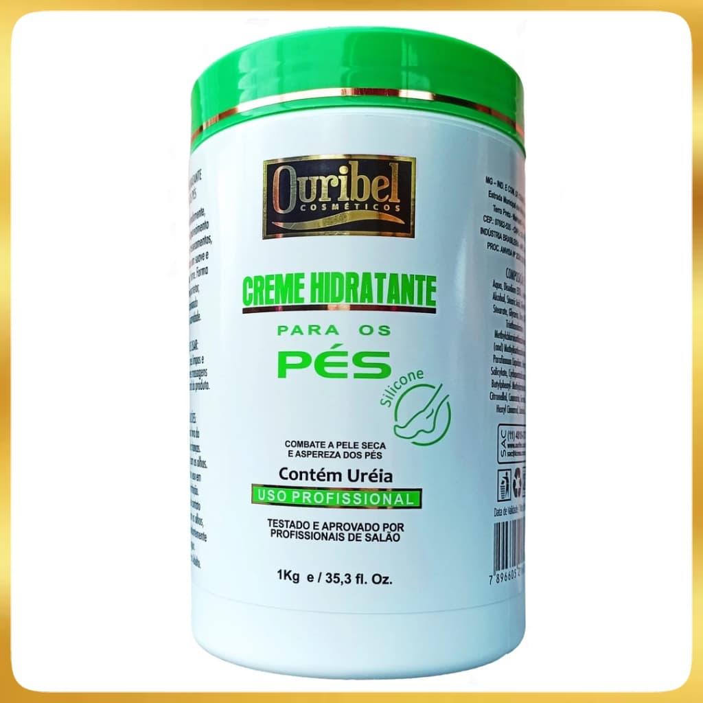 Creme Hidratante Ouribel Para Pés 1kg
