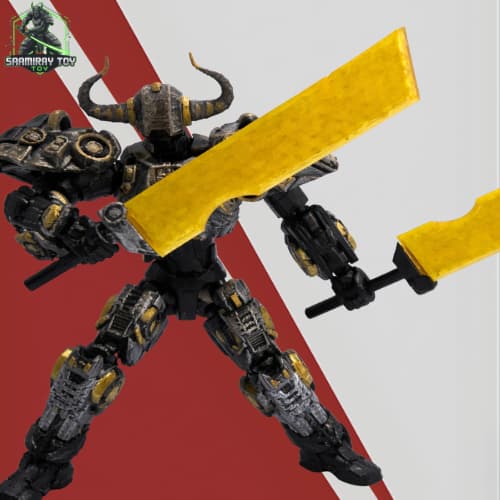 Boneco/Brinquedo Articulado Dummy Serie Mutante Armor (Tauros Golden Edition)