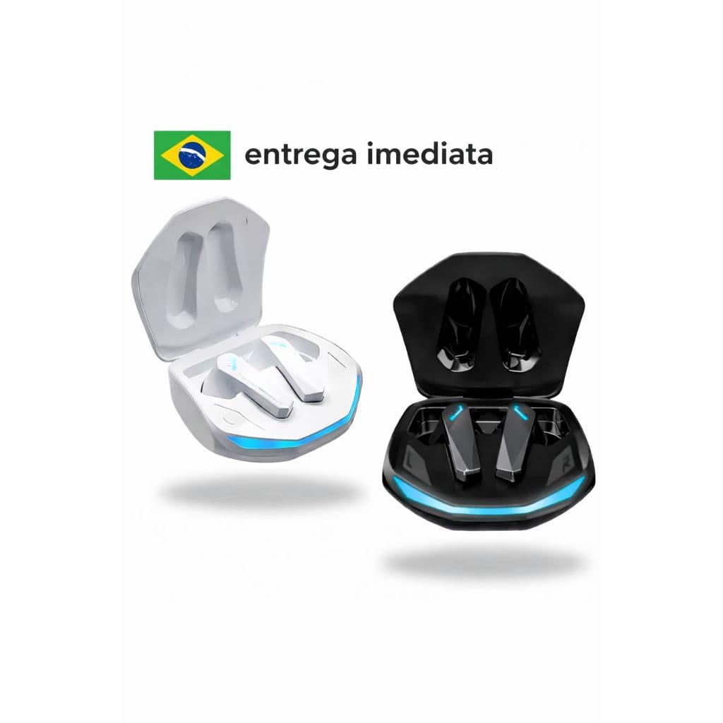 Fone de Ouvido Gm2 Pro Original Bluetooth 5.3 Música e Gamer