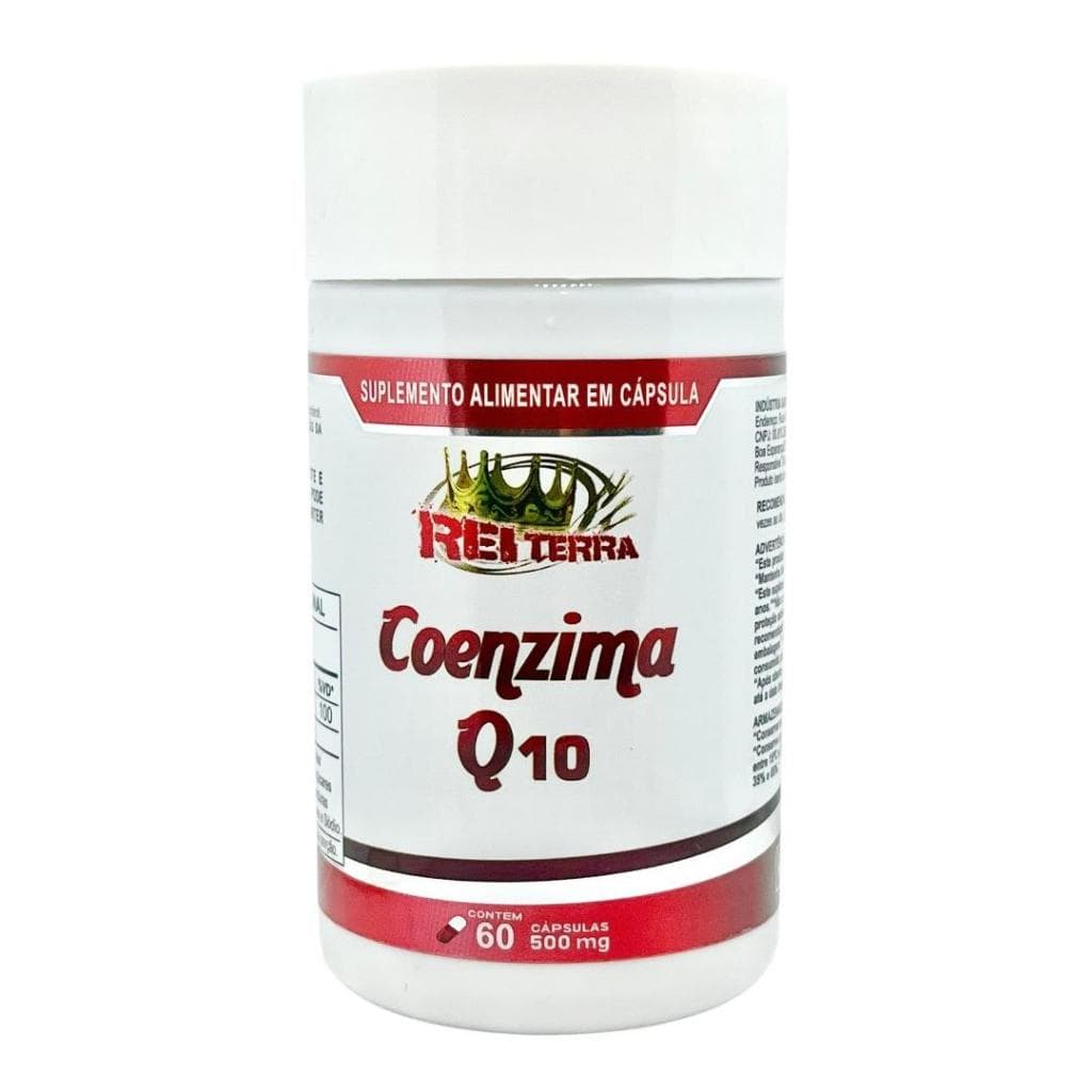 Coenzima Q10 + Vitamina E 60 Cápsulas - Rei Terra