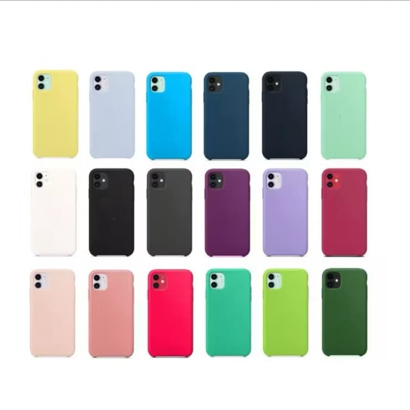 Capinha Case Silicone Aveludada Para iPhone 11/11Pro/11ProMax Premium