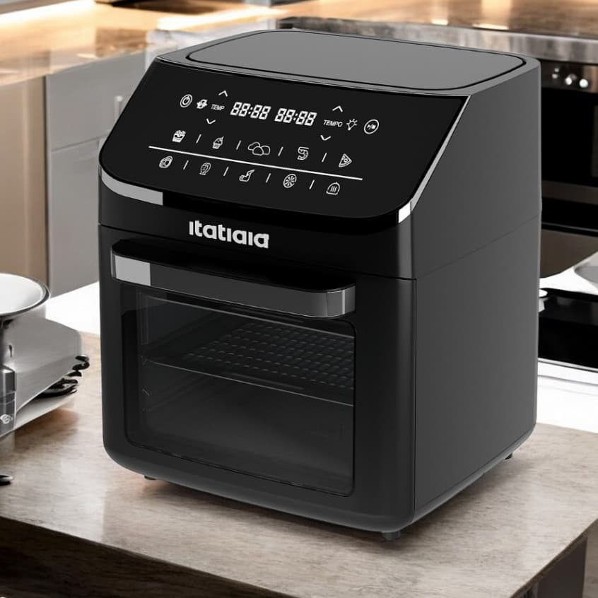 Fritadeira Air Fryer Forno Itatiaia 12L 127V 2000W ASSA FRITA MANTEM AQUECIDO DESIDRATA Sem Óleo