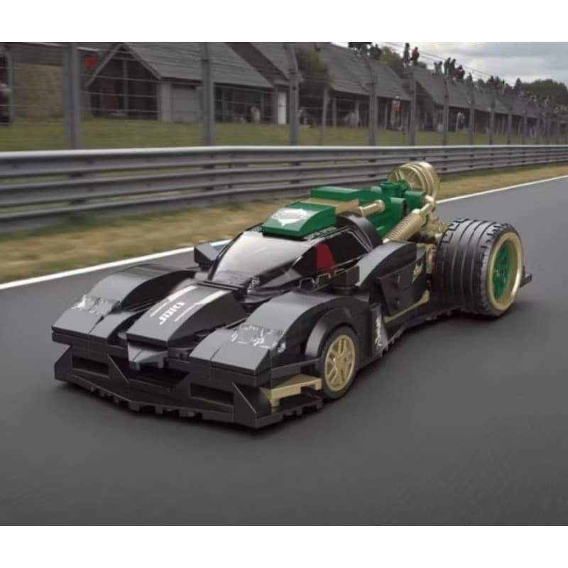 Lego Bloco de montar super carros com manual brinquedo vai desmontado