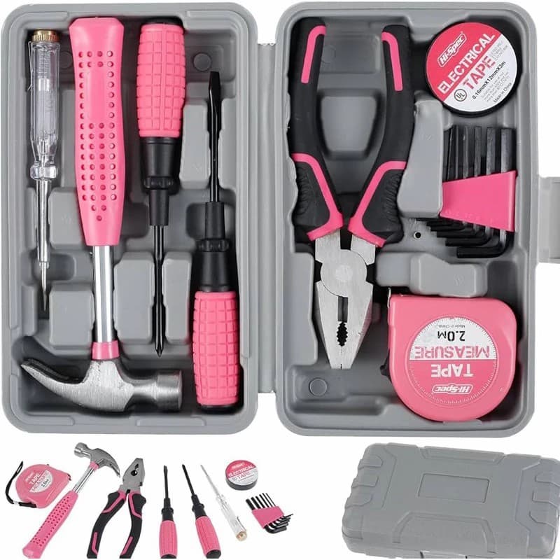 Kit de Ferramentas Completo Reparo Doméstico - Conjunto Manuais Multiuso