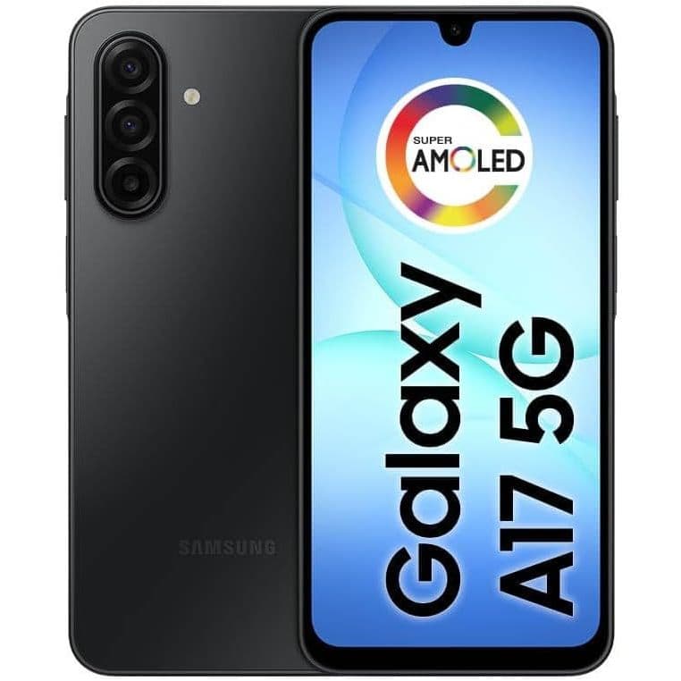 Celular Samsung Galaxy A17 5G, 128GB, 4GB, 50MP Tela 6.7" Preto