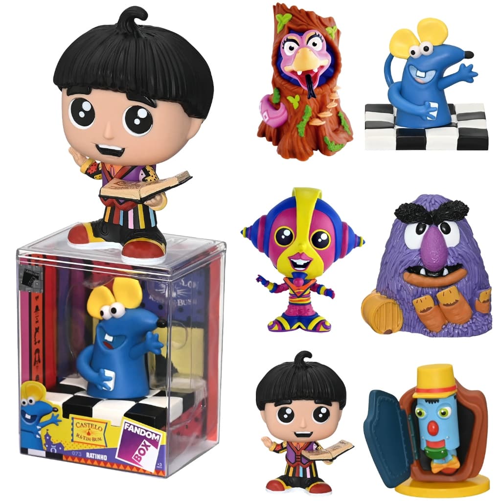Fandom Box Castelo Rá Tim Bum Bonecos Articulados Colecionáveis Licenciados - Líder Brinquedos