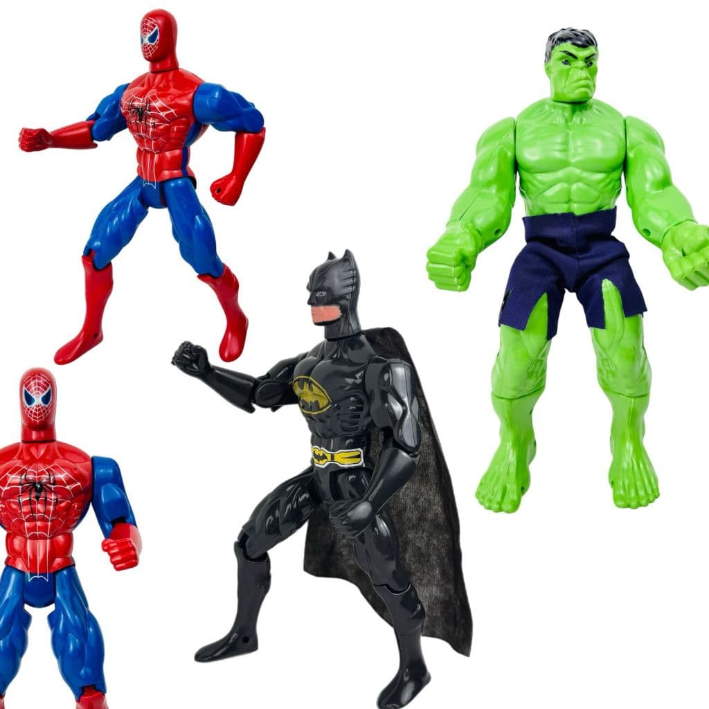 Brinquedo Infantil Boneco Super Herói Articulado Para Crianças