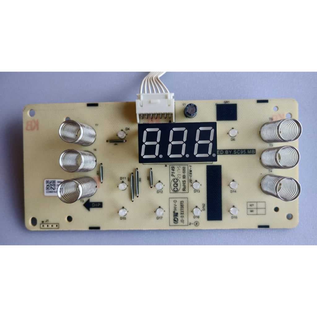 Placa Controle/Display Painel Digital Airfryer Philips Walita RI9270 90 - Original Usada - Ver Descrição Completa