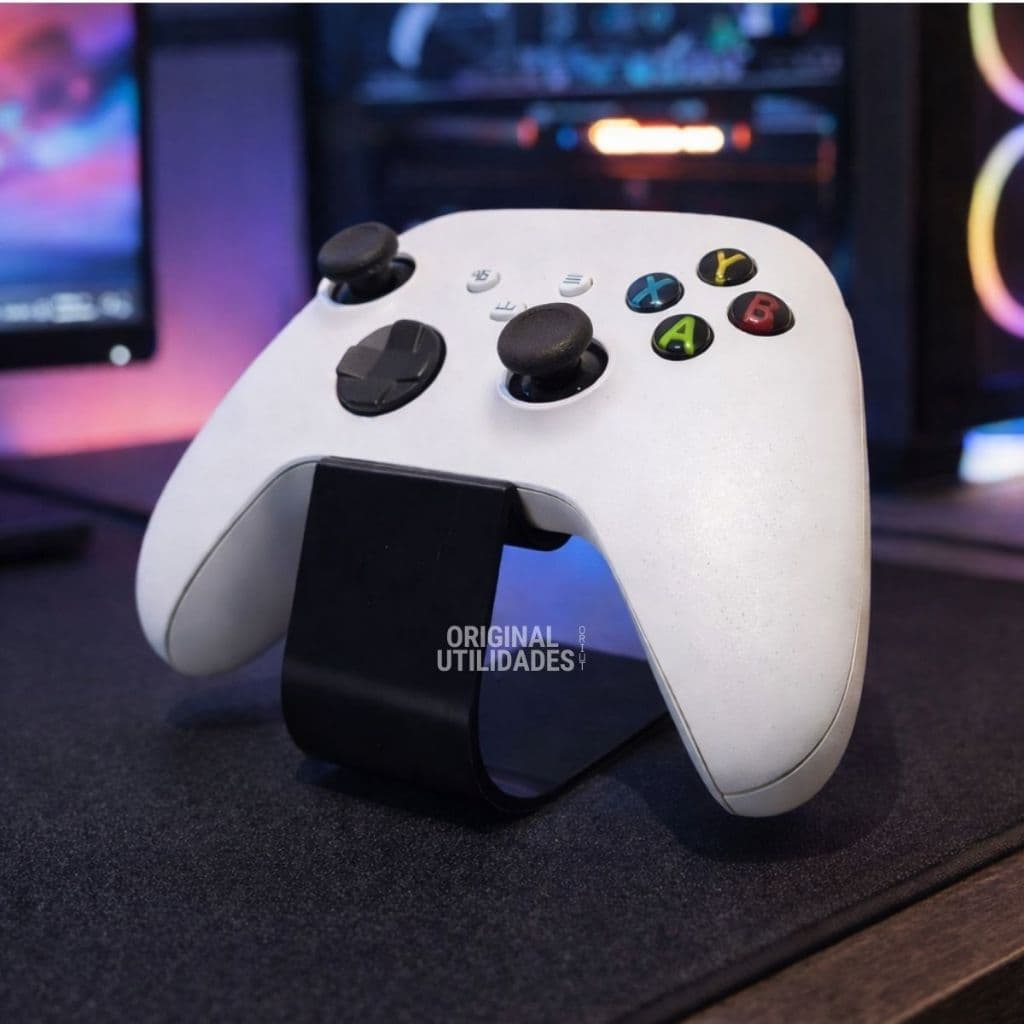 Suporte de Mesa para Controle de Vídeo Game Compatível com Ps4 Ps5 Xbox Ultra Slim Universal