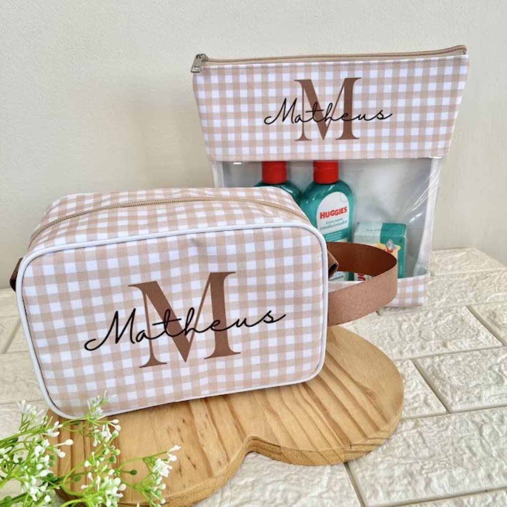 Necessarie Bebê - Higiene do Bebê - Porta Fraldas e Lenços Umedecidos - bolsas Maternidade