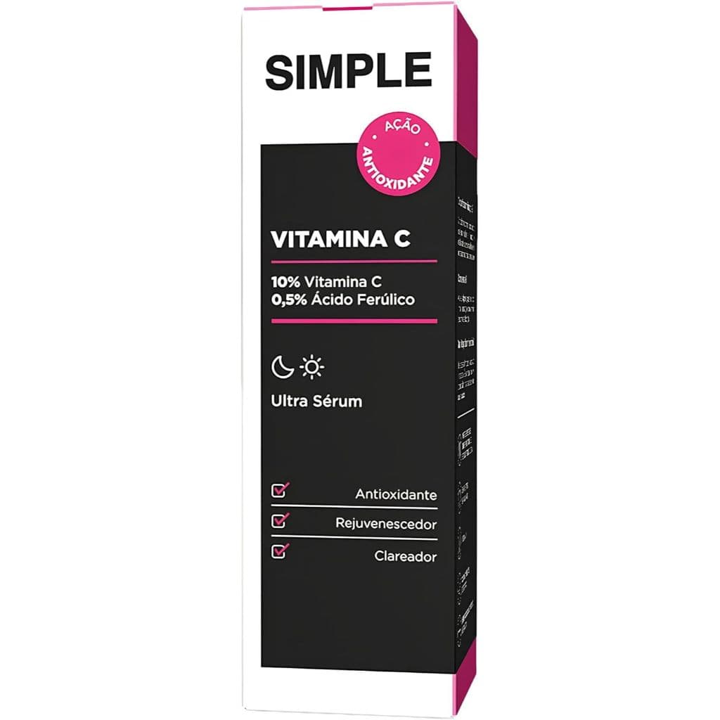 Sérum Simple Organic Vitamina C 30ml Simple