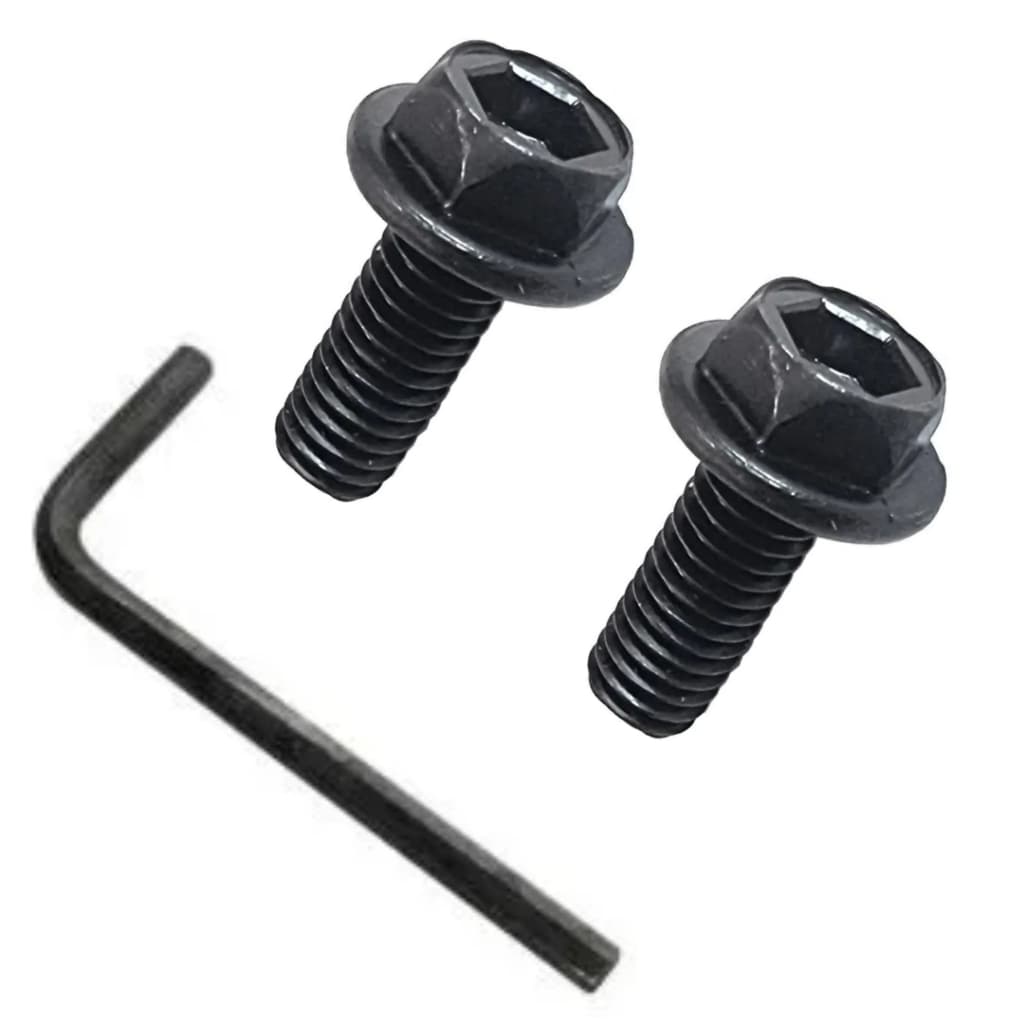 Parafuso para Disco Serra Mármore Compativel com Bosch Makita Rosca Esquerda + Chave