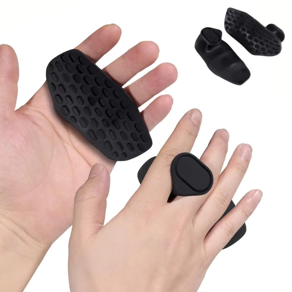 Luva para Treino Musculação Grip Protetor de Pegada Aderência Peso Cross Fit Antiderrapante Halteres e Barras Max Grip