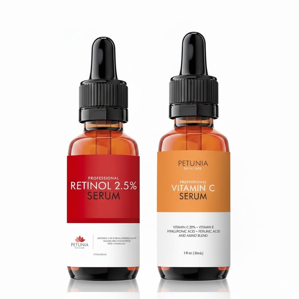 Vitamina C + Retinol Petúnia 30ml cada